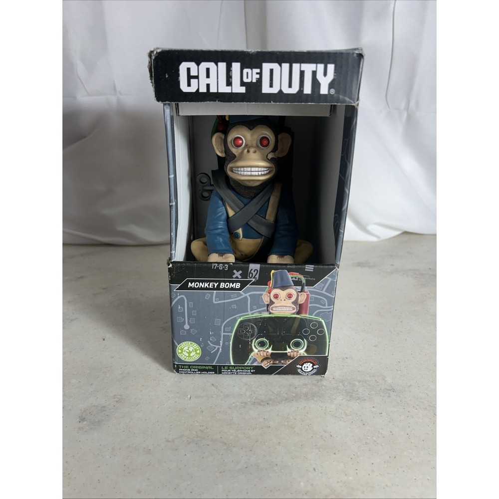 Call of Duty Monkey Bomb Cable Guy Phone & Controller Holder CGCRAC300222 NEW